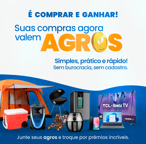 Na Acamargo, suas compras valem prêmios